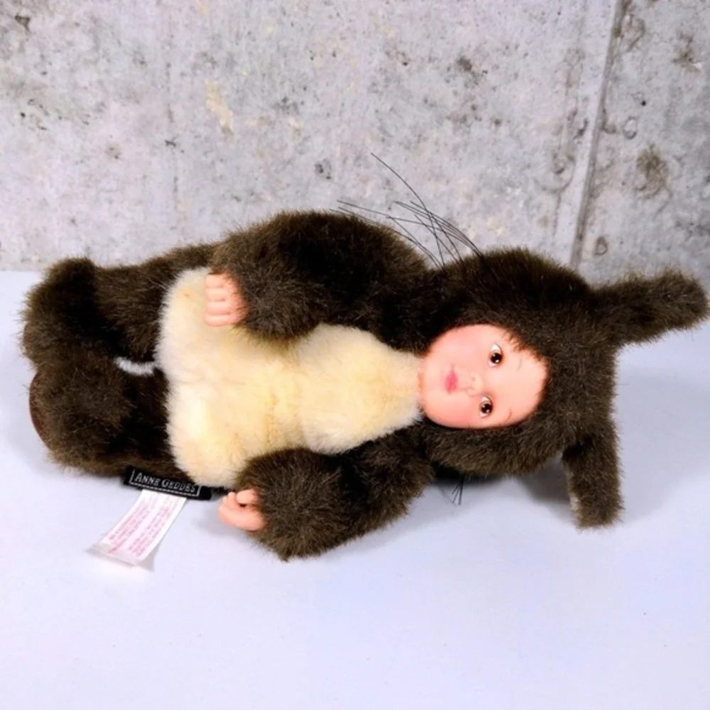 Anne‎ Geddes Brown Squirrel Plush 9